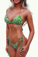 TOUCHÉ COLLECTION printed swimwear with crystals